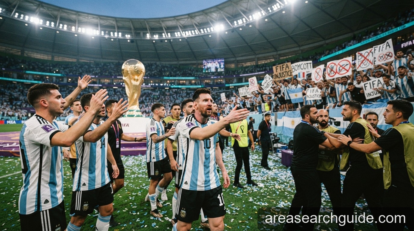 Hậu World Cup 2026: FIFA đối mặt làn sóng tẩy chay sau án phạt nặng cho Argentina